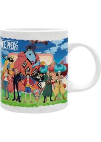 ABYSTYLE One Piece - Besatzung auf der Thousand Sunny, Tasse, Mehrfarbig