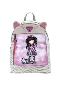 Gorjuss, Kindergartentasche, Lässiger Rucksack Ruby wild Grau (25,5 x 3x 10 cm), Grau