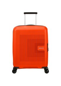 American Tourister, Koffer, AeroStep 4 Rollen Kabinentrolley 55 cm, Orange, (36 l)