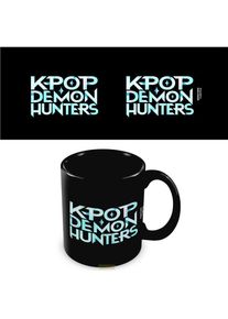 Pyramid KPop Demon Hunters - K-POP Logo, Tasse, Schwarz