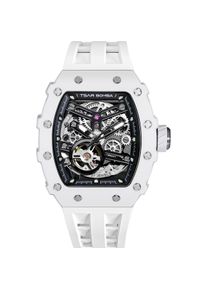 Tsar Bomba, Armbanduhr, TB8208C-07 Herrenuhr Elementar Keramik Automatik 44mm 5ATM, Schwarz