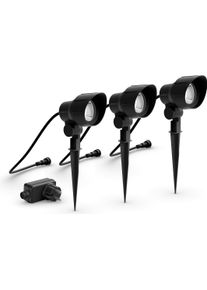 Philips, Gartenbeleuchtung, Outdoor Niedervolt Spot (600 lm, IP44)