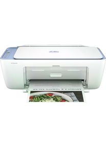 HP DeskJet 2822e (Tintenpatrone, Farbe), Drucker, Blau, Weiss