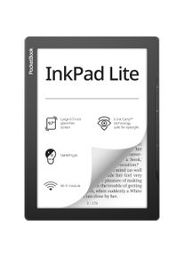 PocketBook InkPad Lite (9.70", 8 GB, Mist Grey), eReader, Grau