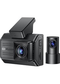 Yesido Dash + Rear Camera KM15, 4K, Wi-Fi, 2inch LCD, Black, Dashcam