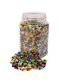 Playbox Glasperlen 500 g Grundfarben