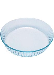 pyrex Moule à quatre quarts verre ô cuisine Ø 26cm, H6cm, Backform