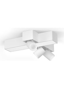 PHILIPS Hue, Wandleuchte + Deckenleuchte, Centris Basis BT (2850 lm, GU10)