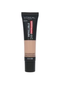 L'Oréal Paris, Foundation, INFAILLIBLE 24H matte cover foundation #300-amber (300-Amber)