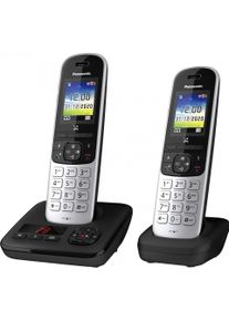 Panasonic KX-TGH722GS, Telefon, Schwarz