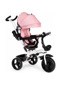 ecotoys Dreiradkinderwagen 360* Drehsitz Rosa