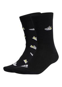 Adidas, Sportsocken, Run X Ultraboost Shoe Love Graphic 2PP Socken (37 - 39)