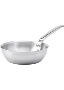 de Buyer Konische Sauteuse Alchimy 20 cm, Pfanne + Kochtopf, Silber