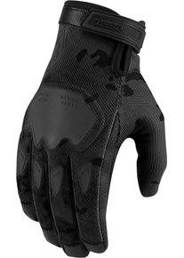 Icon Hooligan CE Camo, rękawice , kolor: ciemnoszary/czarny , rozmiar: S