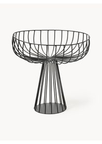 Serax Ručne vyrobený kovový servírovací košík Catu Čierna Kov Ø 30 x V 28 cm