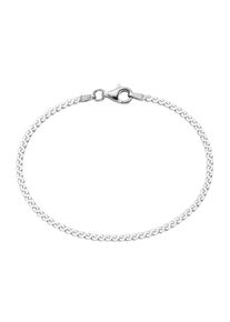 Firetti , Jugendliche , Armband »Schmuck Geschenk Silber 925 Armschmuck Armkette Serpentinkette« , silberfarben , 19 cm , Glänzendes Serpentinarmband