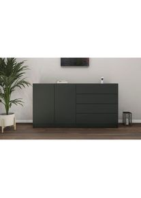 borchardt M&ouml;bel borchardt M&ouml;bel , Sideboard &raquo;Vaasa&laquo; , schwarz matt