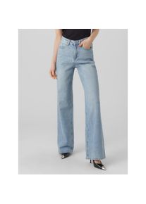Vero Moda , Damen , Straight-Jeans »VMTESSA HR STRAIGHT JEANS RA339 GA NOOS« , Light Blue Denim , Länge 32 , 28 -Länge 32 , 28 , Straight-Fit Jeans...