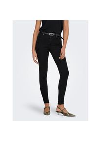 ONLY , Damen , Skinny-fit-Jeans »ONLPOWER MID PH UP SK DNM REA3659 NOOS«, mit Push-up-Effekt , Black , Länge 32 , XS (34) -Länge 32 , XS (34) ,...