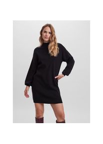 V&eacute;ro Moda Vero Moda, Damen, Strickkleid &raquo;VMNANCY LS FUNNELNECK DRESS GA NOOS&laquo;, Black, N-Gr, XL -N-Gr, Black, Bequemer loose fit Schnitt, schmeichelt jeder Figur