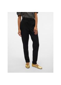 Vero Moda , Damen , Anzughose »VMMAYA« hinten mit Gummizugbündchen , black , Länge 32 , XXL -Länge 32 , XXL , Elegante Hose von VERO MODA