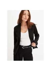 bonprix, Damen, Jackenblazer &raquo;Blazer&laquo; Blazer, schwarz, 34, schwarz, Jackenblazer mit praktischem Reverskragen f&uuml;r einen klassischen Look