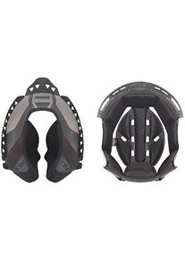 LS2 FF906, lining/cheek pads , color: Black/Grey , size: XS
