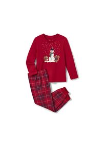 Tchibo - Kleinkind-Jersey-Pyjama - Gr. 122/128 - blau