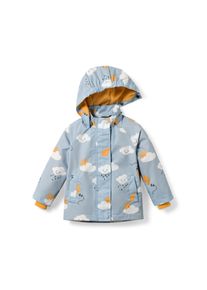 Tchibo - Kleinkind-Thermo-Regenjacke - Unisex - Gr. 98/104 - hellblau/print