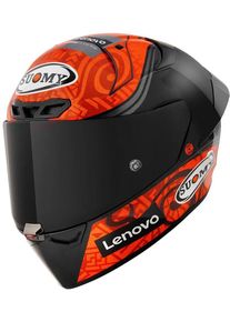 Suomy S1-XR GP Bagnaia Replica, kask integralny , kolor: pomarańczowy/czarny/szary , rozmiar: XS