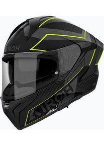 Airoh Matryx Sentinel, casque int&eacute;gral , couleur: Mat Noir/Gris/Jaune N&eacute;on , taille: L