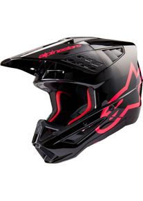 Alpinestars S-M5 Corp, kask motocrossowy , kolor: czarny/r&oacute;żowy , rozmiar: XL
