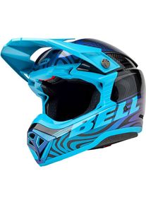 Bell Moto-10 Spherical MIPS Cortex, kask motocrossowy , kolor: Czarny/Błękitny/Niebieski , rozmiar: L