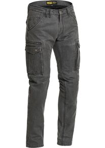 Lindstrands Luvos, pantalon cargo , couleur: Gris , taille: 50