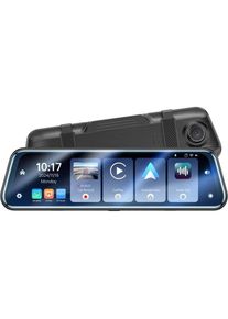 Yesido Dash Camera KM24 mit Carplay / Android Auto, 4K, 9.66inch LCD, Black, Dashcam