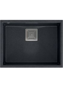 Q Company, Sp&uuml;lbecken, DAVID 50 GraniteQ black diamond (42 cm)