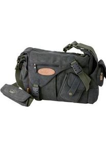 Kalahari KAPAKO K-31 Fototasche, canvas schwarz (Kamera Schultertasche), Kameratasche, Schwarz