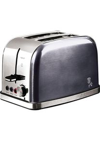 BerlingerHaus Toaster 2 Scheiben Dark-Grey, Toaster, Grau