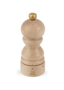 Peugeot PARIS U'SELECT Zirlion Salzmühle Naturhell 12 cm, Pfeffermühle + Salzmühle, Braun