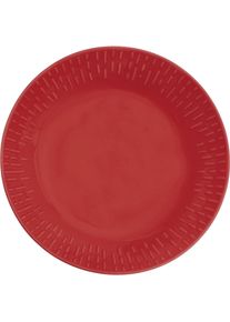 Aida Life in Colour - Confetti - Chili pasta plate w/relief porcelain (13464), Teller, Mehrfarbig