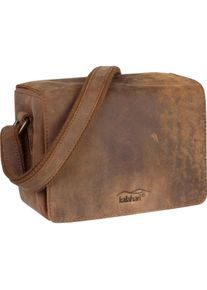 Kalahari KAAMA LS-16 Fototasche, Leder (Kamera Schultertasche), Kameratasche, Braun