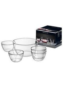 Ritzenhoff & Breker Ritzenhoff & Breker, Geschirrset, Schalen-Set LISA, 5-teilig aus Kalk-Soda, schlichtes Design, spülmaschinenfest (5 Stück)