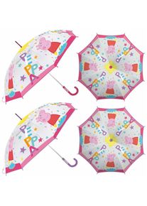 Arditex, Mädchen, Regenschirm, Regenschirm Peppa Pig 82 cm assortiert, Mehrfarbig