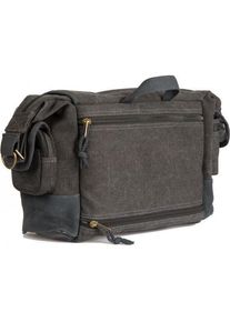 Kalahari KAPAKO K-32 Fototasche, canvas schwarz (Kamera Schultertasche), Kameratasche, Schwarz