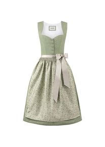 Stockerpoint, Damen, Kleider, Edonita Dirndl Damesjurk met bloemenschort voor feestelijke gelegenheden, Grün, (34)