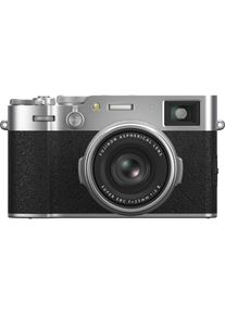 Fujifilm X100VI (23 mm, 40.20 Mpx, APS-C / DX), Kamera, Silber, Schwarz