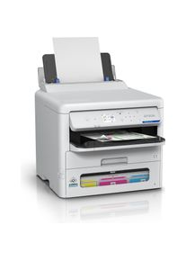 Epson WorkForce Pro EP-C800RDW BAM DIN A4, 4 Farben, PCL, PS3 (Tintenpatrone, Farbe), Drucker, Mehrfarbig