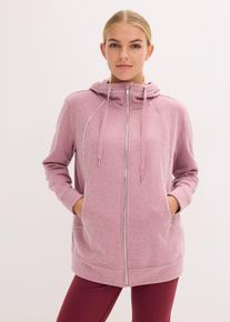 Veste de sport thermique séchage rapide - rose - taille 38/40 (S) - polaire - bonprix