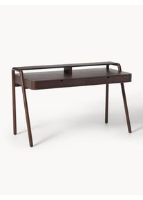 Pracovn&yacute; st&ocirc;l z jaseňov&eacute;ho dreva Evrak Hned&aacute; Drevo, Mas&iacute;vne drevo &Scaron; 139 x H 65 | Westwing Collection