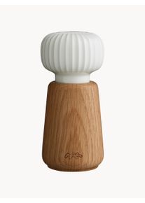 K&Auml;HLER DESIGN K&Auml;HLER Mlynček na korenie Hammersh&oslash;i Biela Drevo, Porcel&aacute;n &Oslash; 6 cm, v&yacute;&scaron;. 14 cm